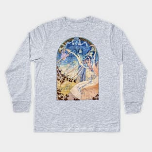 Poster for the 8th Sokol Festival in Prague Kids Long Sleeve T-Shirt